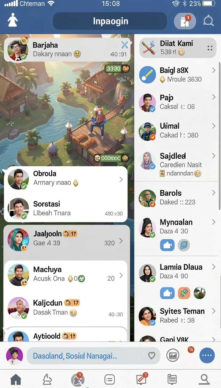 Tampilan utama aplikasi 33zk Terbaru: Download APK Resmi dan Aman yang intuitif dan efisien.