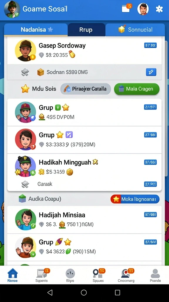 Tampilan utama aplikasi maxseru Terbaru: Download APK Resmi dan Aman yang intuitif dan efisien.