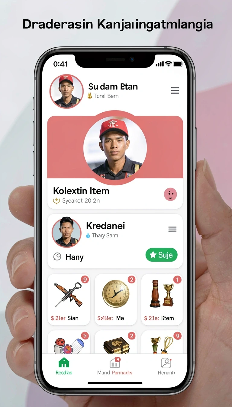 Tampilan utama aplikasi Aplikasi raya22 Resmi dan Terpercaya di Android yang intuitif dan efisien.