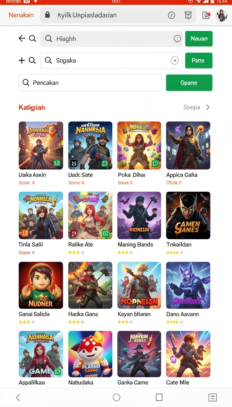 Tampilan utama aplikasi Aplikasi ida777 Resmi dan Terpercaya di Android yang intuitif dan efisien.